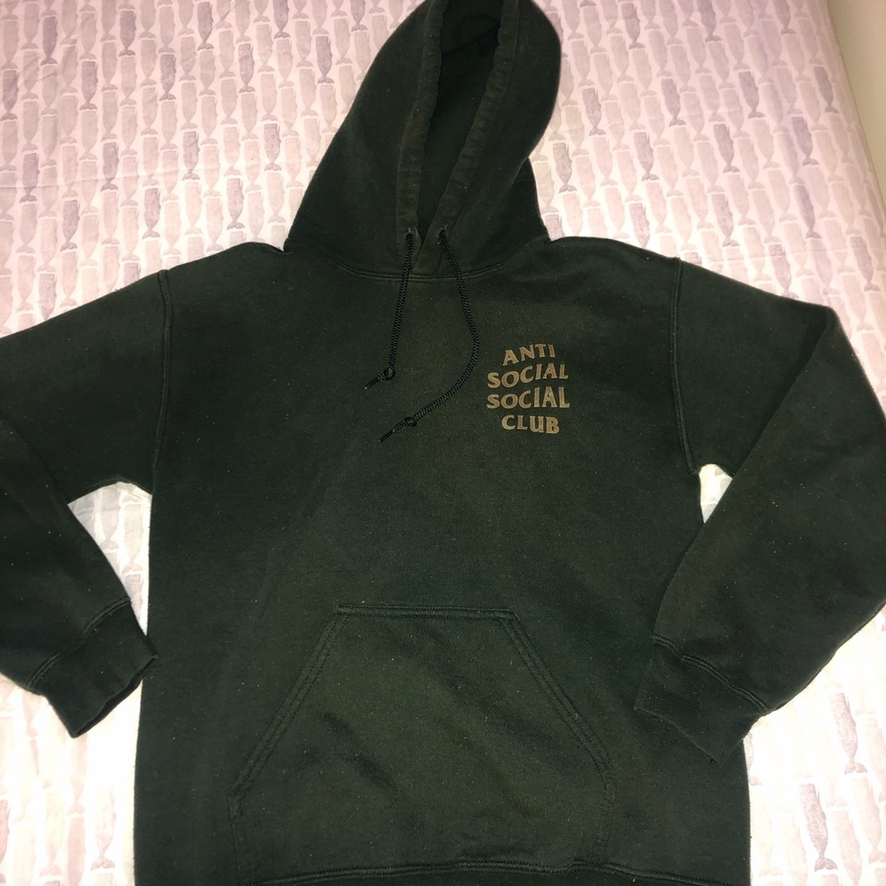 Authentic anti social social club (assc) hoodie